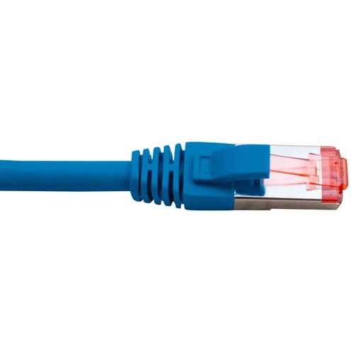 Hypertec 2m Cat6a Blue Shielded RJ45 Patch Lead Ethernet Cable HCAT6ABL2 - Pack of 10