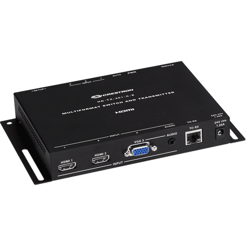 Crestron HD-TX-301-C-E DM Lite Multiformat Switch & Transmitter w/PSU