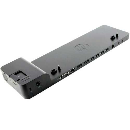 HP 2013 UltraSlim Docking Station 2 x DP VGA 65W HSTNN-IX10