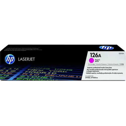 Genuine HP 126A Magenta Toner Cartridge CE313A LaserJet CP1025/1025nw