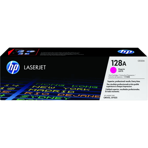 Genuine HP 128A Magenta Toner Cartridge CE323A LaserJet CM1415/CP1525