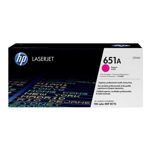 Genuine HP 651A Magenta Toner Cartridge CE343A LaserJet Enterprise 700 Color MFP M775