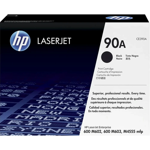 Genuine HP 90A Black Toner Cartridge CE390A LaserJet Enterprise M4555 mfp