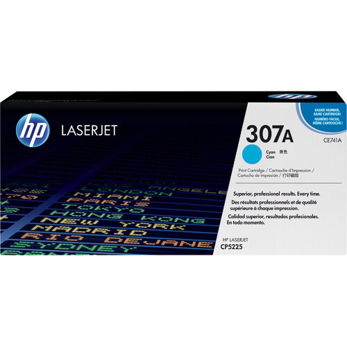 Genuine HP 307A Cyan Toner Cartridge CE7431A LaserJet CP5225