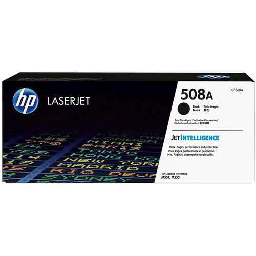 Genuine HP 508A Black Toner Cartridge CF360A LaserJet M552 M553