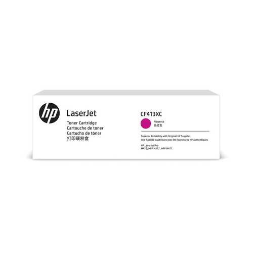 Genuine HP 413X Magenta Toner Cartridge CF413XC LaserJet Pro M452/MFP M377/MFP M477