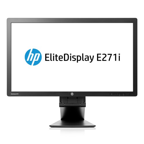 HP EliteDisplay E271i 27" IPS LED LCD Monitor 1920 x 1080 DVI DP VGA USB Hub