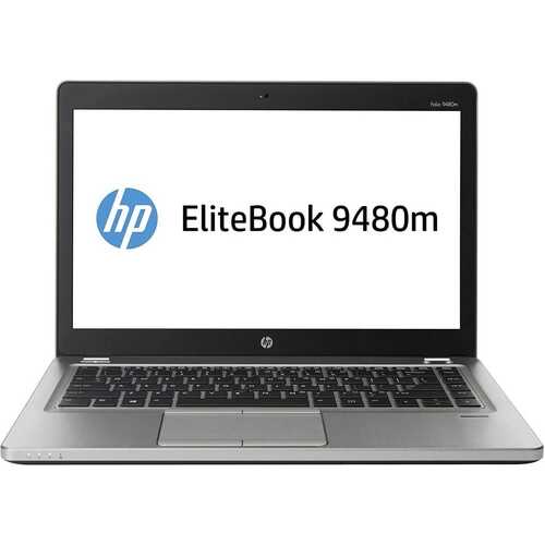 HP EliteBook Folio 9480m i5 4310u 2.0Ghz 4GB 128GB SSD USB 3.0 NO OS 14"