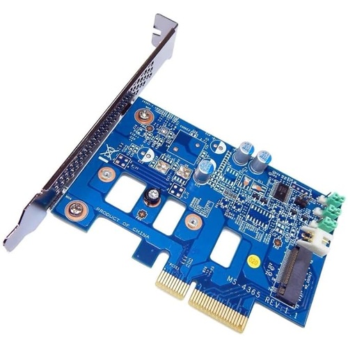 HP PCIe-M.2 SSD MS-4365 SSD E305N4194FF Full Height Controller Adapter Card - Used
