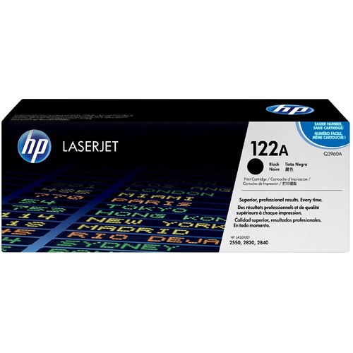 Genuine HP Q3960A Black Toner Cartridge