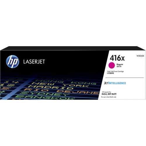Genuine HP 416x Magenta Toner Cartridge W2043X LaserJet Pro M454/MFP M479