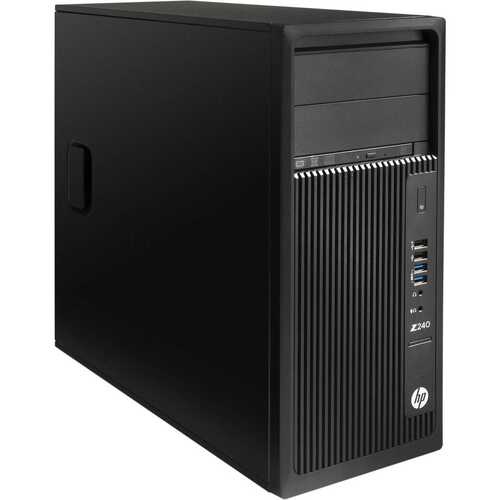 HP Z240 Tower i7 6700 3.40Ghz 32GB RAM 256GB SSD Quadro Win 10 Pro