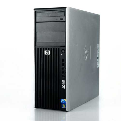 HP Z400 Workstation Tower Intel Xeon W3520 2.67GHz 8GB RAM 500GB SSD Win 10