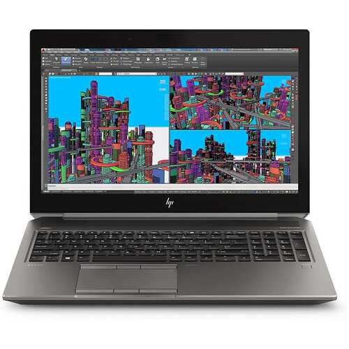 HP ZBook 15 G5 Intel i7 8850H 2.60GHz 32GB RAM 512GB SSD Quadro P2000 15.6" Win 11