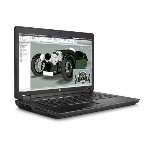 HP Zbook 17 G2 i7 4810MQ 2.80Ghz 8GB RAM 500GB HDD Quadro 17.3" NO OS