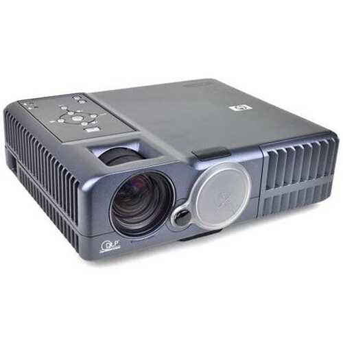 HP mp3322 1024x768 Projector VGA Composite S-Video USB 2400 Lumens L2143A  - Used w/Accessories