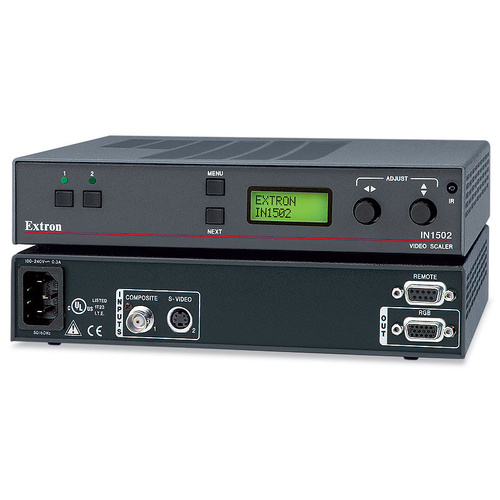 Extron IN1502 Two Input Video Scaler Composite/S-Video to VGA