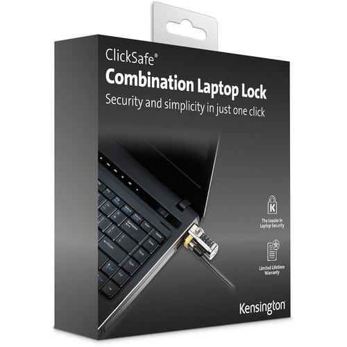 Kensington K64697US ClickSafe Combination Laptop Lock - New in Box