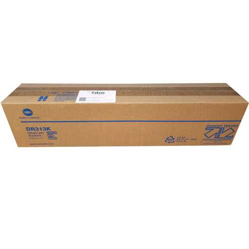 Genuine Konica Minolta DR313K Black Drum Unit A7U4-0RD Bizhub C458/C558/C680