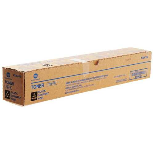 Genuine Konica Minolta TN512K Black Toner Cartridge A33K192 Bizhub C454/C554