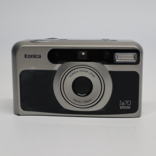 Konica Z-UP 70 35mm Point & Shoot Film Camera - Untested