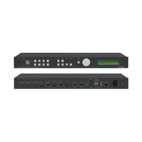 Kramer VS-44DT 4x4 4K60 HDMI/HDBaseT Extender PoE Matrix Switcher