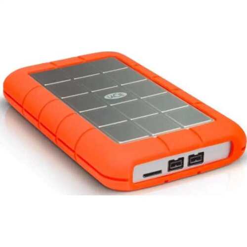 LaCie Rugged Triple 500GB Portable Hard Drive - USB 3.0, FireWire 800, USB 2.0 - 301983