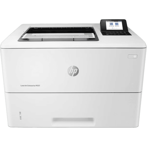 HP 1PV87A LaserJet Enterprise M507dn Monochrome Printer w/ 550-Sheet Tray