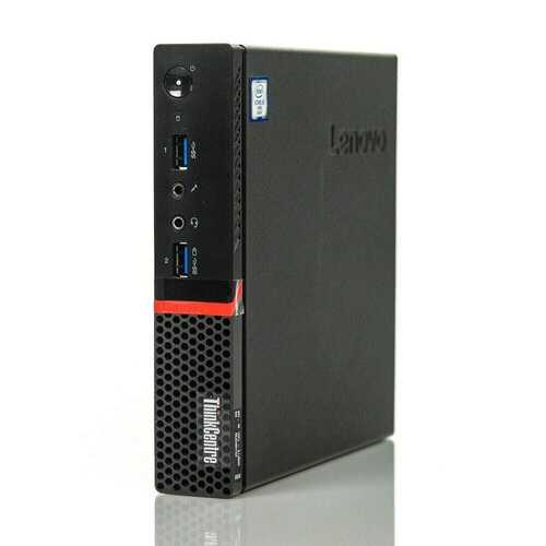 Lenovo ThinkCentre M600 Tiny Pentium J3710 1.60GHz 4GB RAM 128GB SSD Wi-Fi Win 10