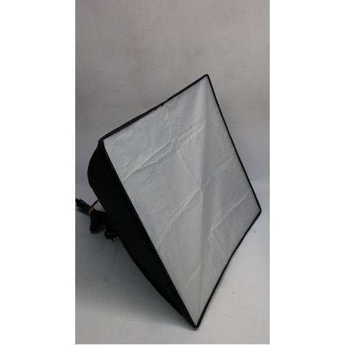 LightPro 50 x 50 cm Softbox Umbrella - E27 Bulb Socket