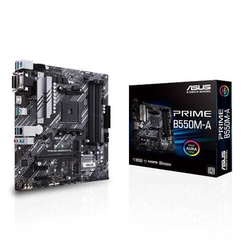 Asus AMD B550M-A Prime mATX Ryzen AM4 Motherboard