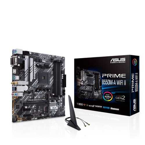 ASUS AMD PRIME B550M-A WIFI II mATX AM4 Motherboard