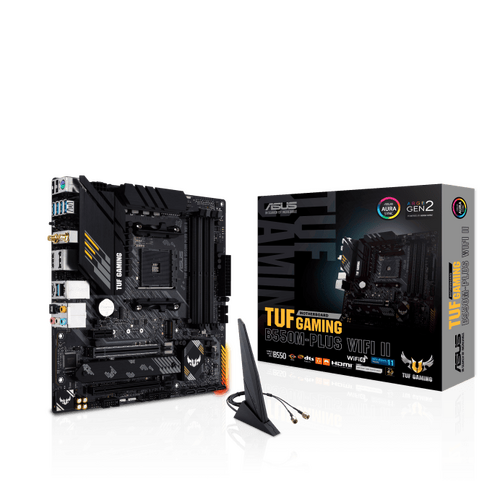 ASUS AMD TUF GAMING B550M-PLUS WIFI II mATX AM4 Motherboard