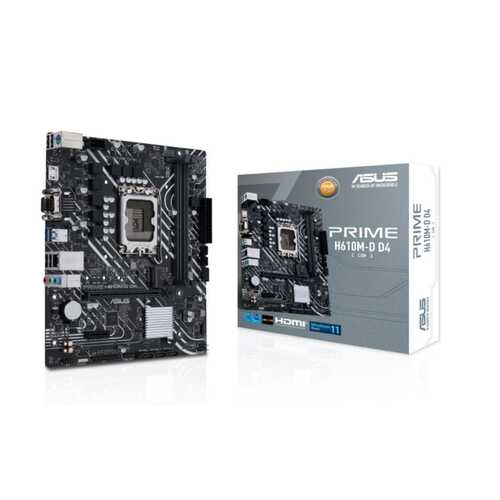 ASUS H610M-D D4-CSM Intel LGA 1700 mATX Motherboard