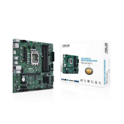 ASUS PRO Q670M-C-CSM Intel LGA 1700 mATX Motherboard