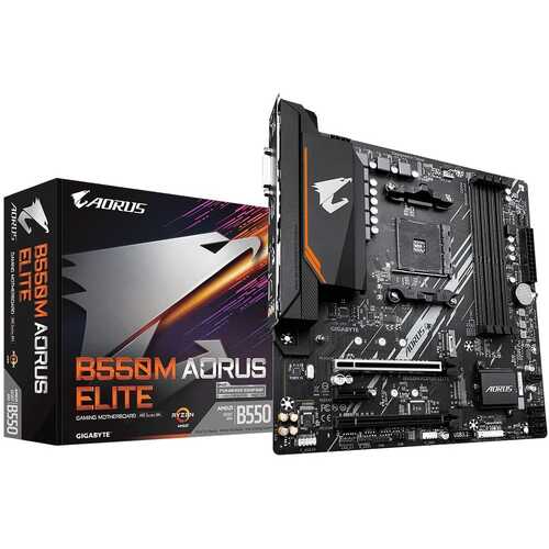 Gigabyte B550M AORUS ELITE mATX AM4 Motherboard