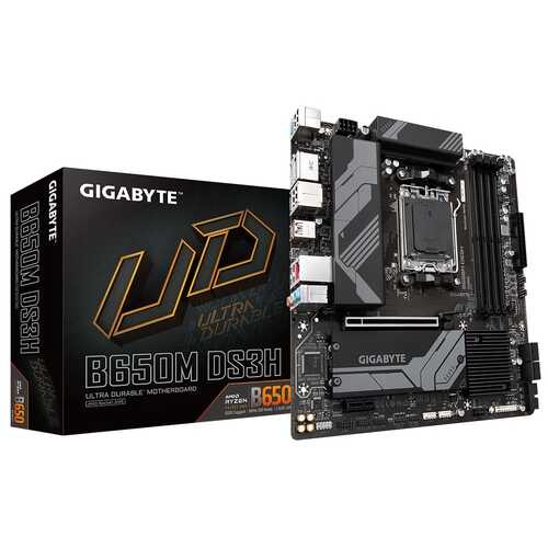 Gigabyte AMD B650MDS3H 1.0 ATX AM5 Motherboard