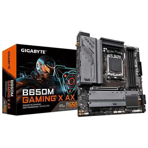 Gigabyte AMD B650M GAMING X AX mATX AM5 Motherboard