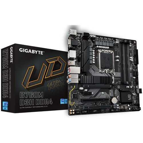 Gigabyte B760M D3H DDR4 Intel LGA 1700 mATX Motherboard