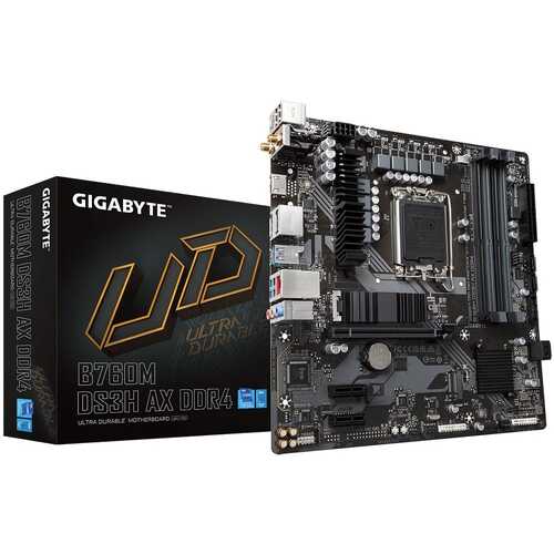Gigabyte B760M DS3H AX DDR4 Intel LGA 1700 mATX Motherboard