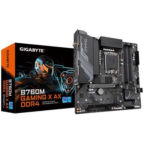 Gigabyte B760M Gaming X AX DDR4 Intel LGA 1700 m-ATX Motherboard