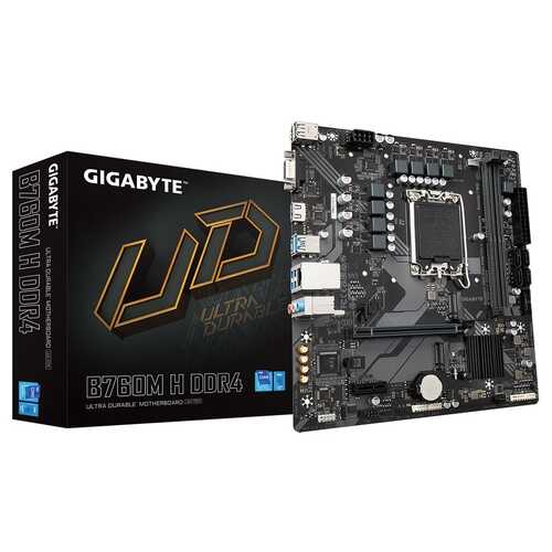 Gigabyte B760M H DDR4 Intel LGA 1700 mATX Motherboard