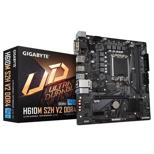 Gigabyte H610M S2H V2 Intel LGA 1700 mATX Motherboard