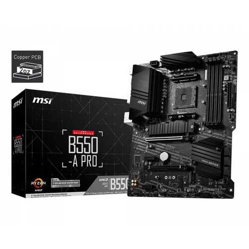 MSI B550-A PRO ATX AM4 Motherboard