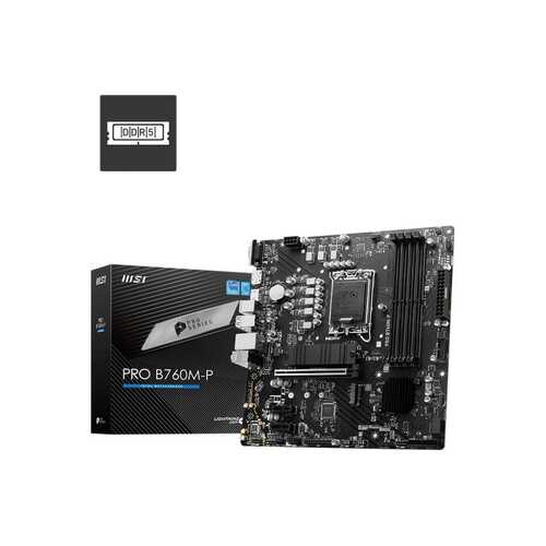 MSI PRO B760M-P mATX Motherboard