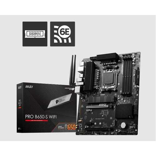 MSI AMD PRO B650-S WIFI ATX AM5 Motherboard