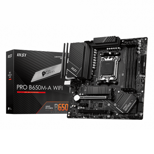 MSI AMD PRO B650M-A WIFI mATX AM5 Motherboard