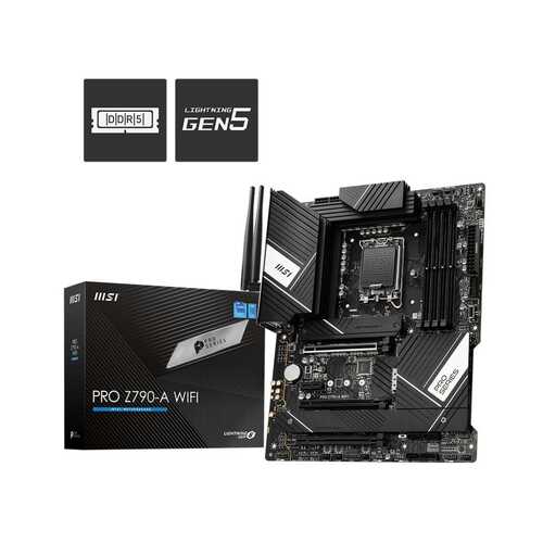 MSI PRO Z790-A WIFI DDR5 Intel LGA 1700 ATX Motherboard