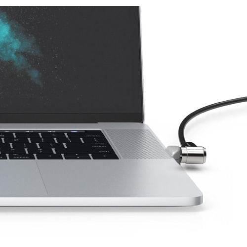 Compulocks Ledge Lock Adapter for MacBook Pro Touch Bar w/Keyed Cable Lock MBPRLDGTB01KL