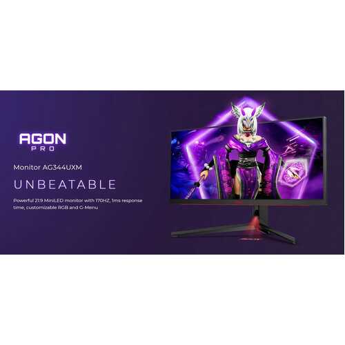 AOC AG344UXM 34" MiniLED 170Hz Monitor
